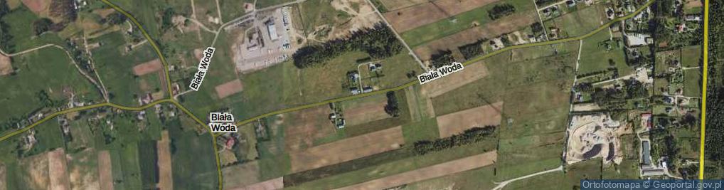 Zdjęcie satelitarne Biała Woda ul.